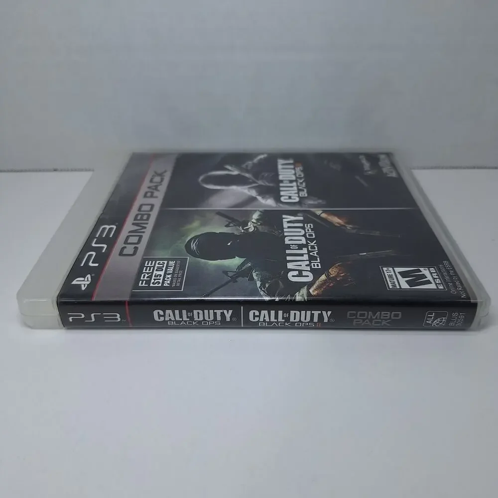 Call Of Duty Black Ops I & II 2 Combo Pack Video Game - Sony PlayStation 3 PS3